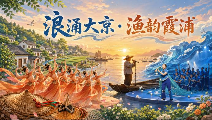 浪涌大京・渔韵霞浦——2026大京沙滩夏季村晚定档8月6日