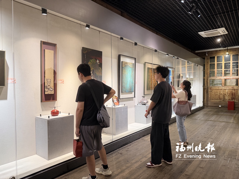 闽派文艺精品系列漆艺展开幕