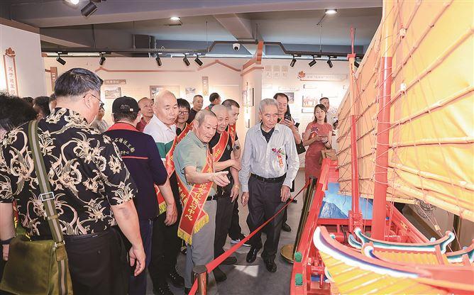 枋湖“送王船”民俗文化传习中心开馆